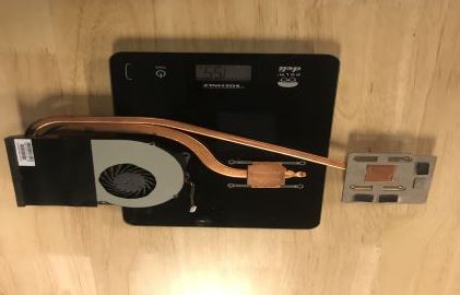 Dell D520 (PP17L) Køleblæser - HG477 – brugt reservedel
