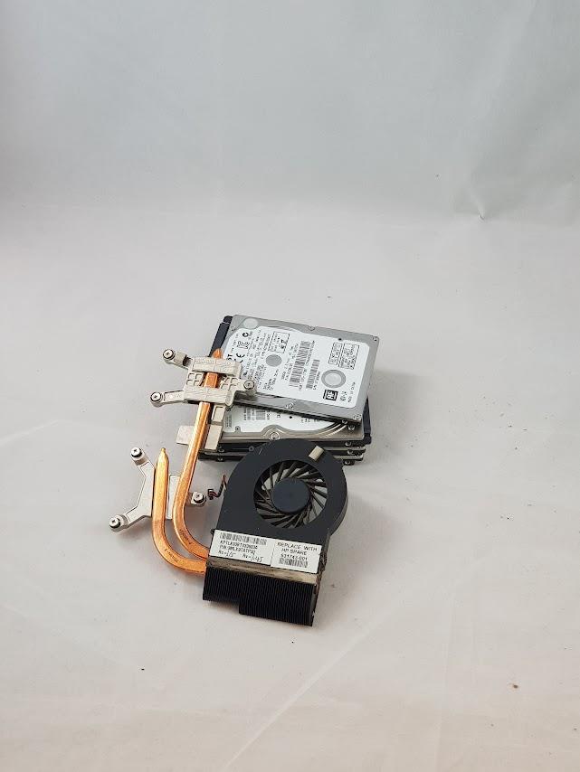 HP Pavilion DV7 Blæser Heatzink – brugt reservedel