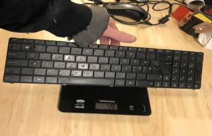 Asus A73S Keyboard – brugt reservedel