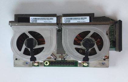 Dell XPS PP06XA M1730 Cooler dobbelt Heatzink Fan – brugt reservedel