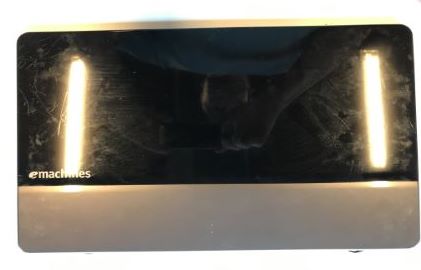 Emachine G640 MS2294 LCD back cover – brugt reservedel