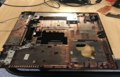 HP Compaq A73S Topcase – brugt reservedel