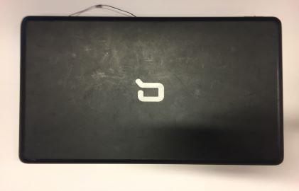 HP Compaq Presario CQ56 LCD backcover – brugt reservedel