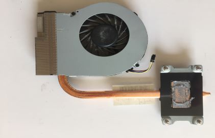 HP Pavilion B&O AW 15 CPU Heatzink – brugt reservedel